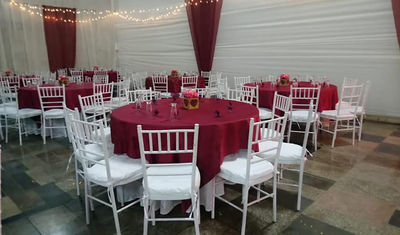 Alquiler de Mobiliaria Santa Cruz Patty Eventos 