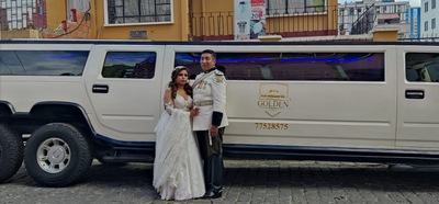 Golden Limousine