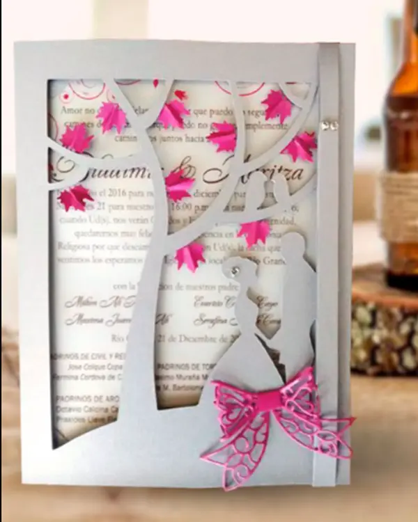 Portada de Invitaciones de boda El Alto 